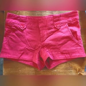 Forever 21 shorts, size XS, red